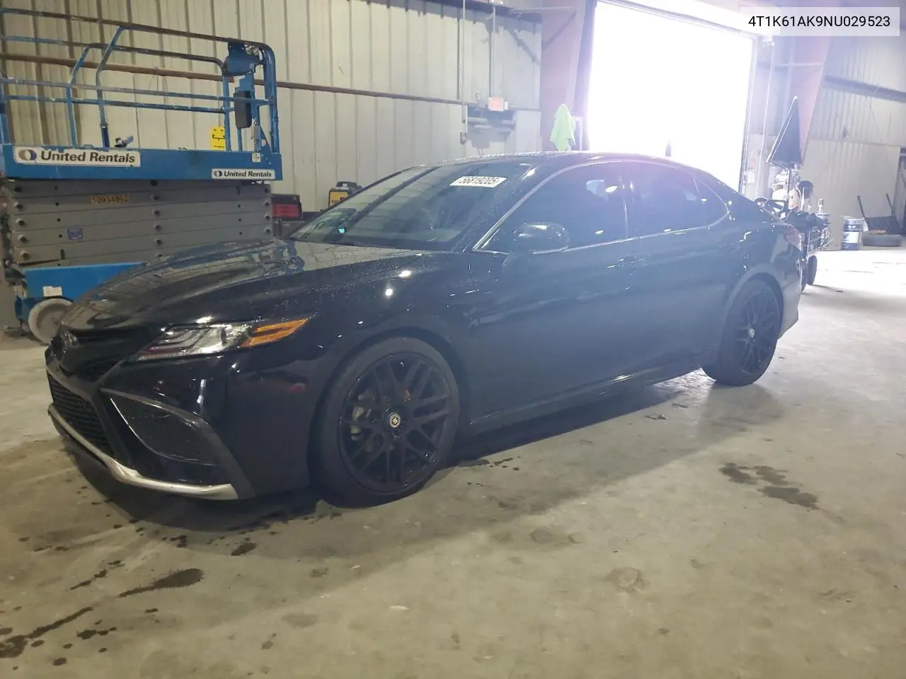 2022 Toyota Camry Xse VIN: 4T1K61AK9NU029523 Lot: 56819205