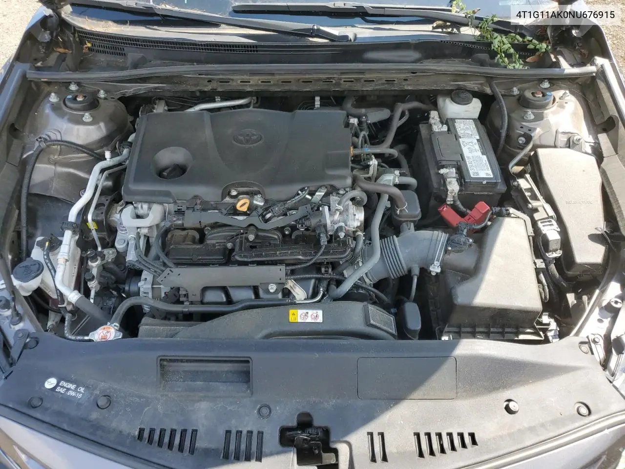 2022 Toyota Camry Se VIN: 4T1G11AK0NU676915 Lot: 57046605