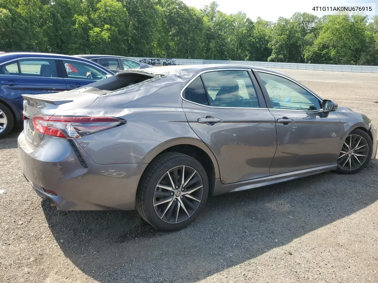 2022 Toyota Camry Se VIN: 4T1G11AK0NU676915 Lot: 57046605