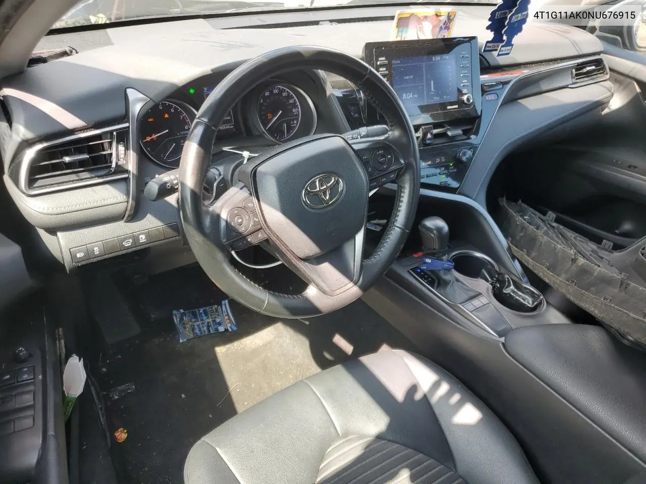 2022 Toyota Camry Se VIN: 4T1G11AK0NU676915 Lot: 57046605