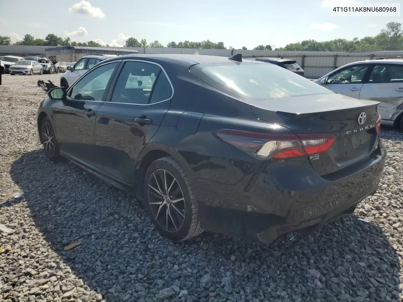 2022 Toyota Camry Se VIN: 4T1G11AK8NU680968 Lot: 60560265