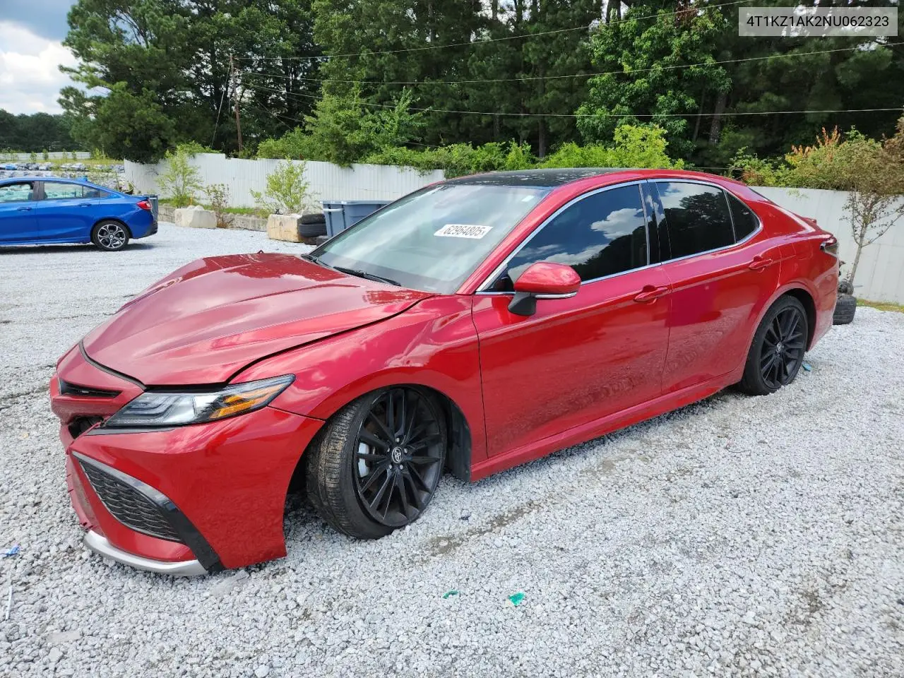 2022 Toyota Camry Trd VIN: 4T1KZ1AK2NU062323 Lot: 62964805