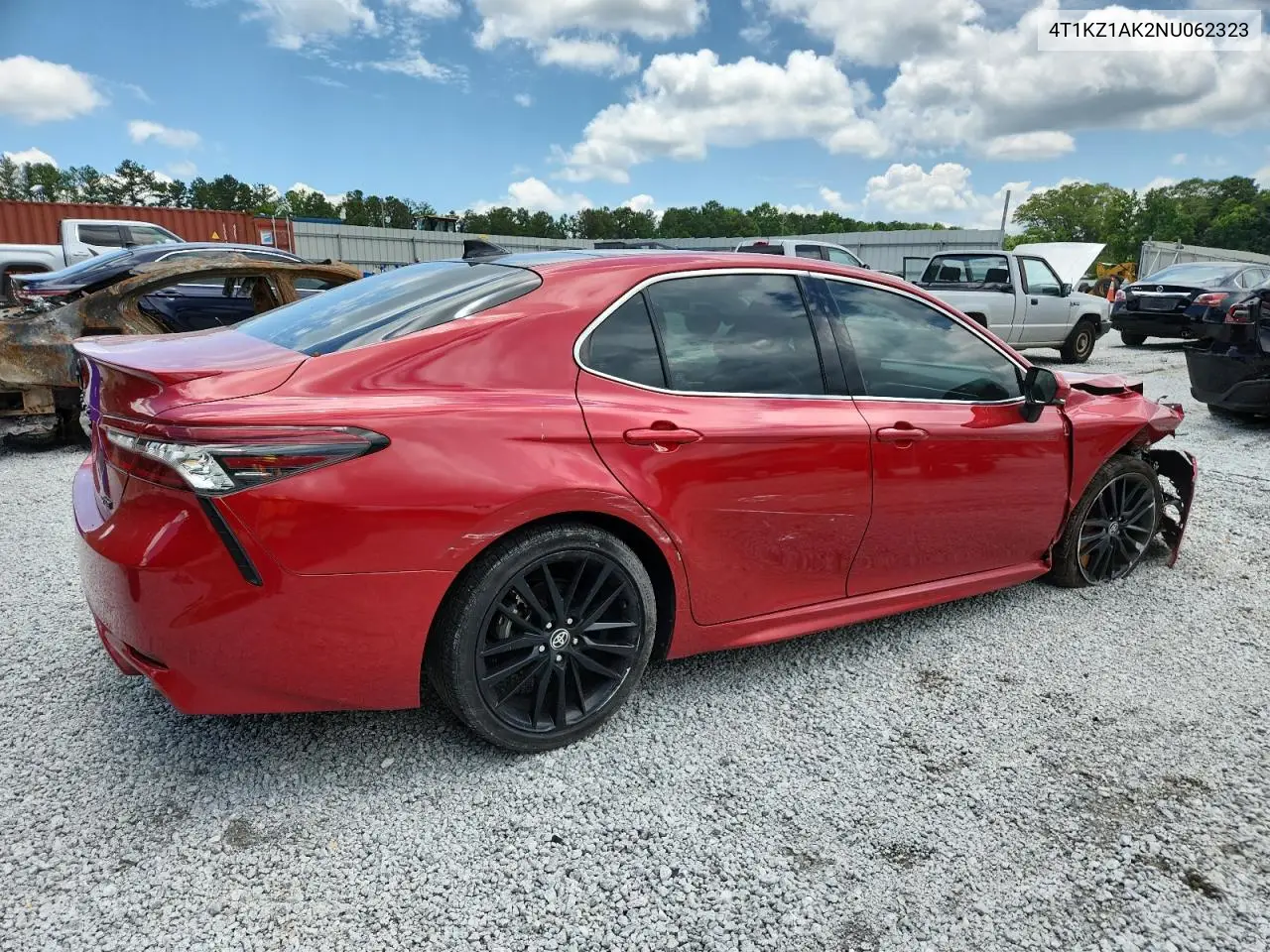 2022 Toyota Camry Trd VIN: 4T1KZ1AK2NU062323 Lot: 62964805