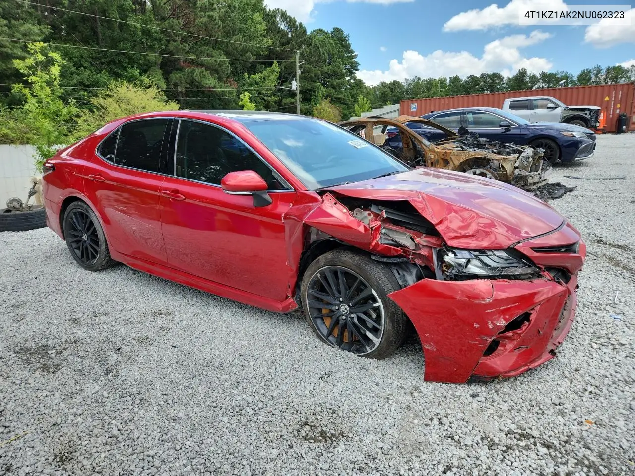 2022 Toyota Camry Trd VIN: 4T1KZ1AK2NU062323 Lot: 62964805