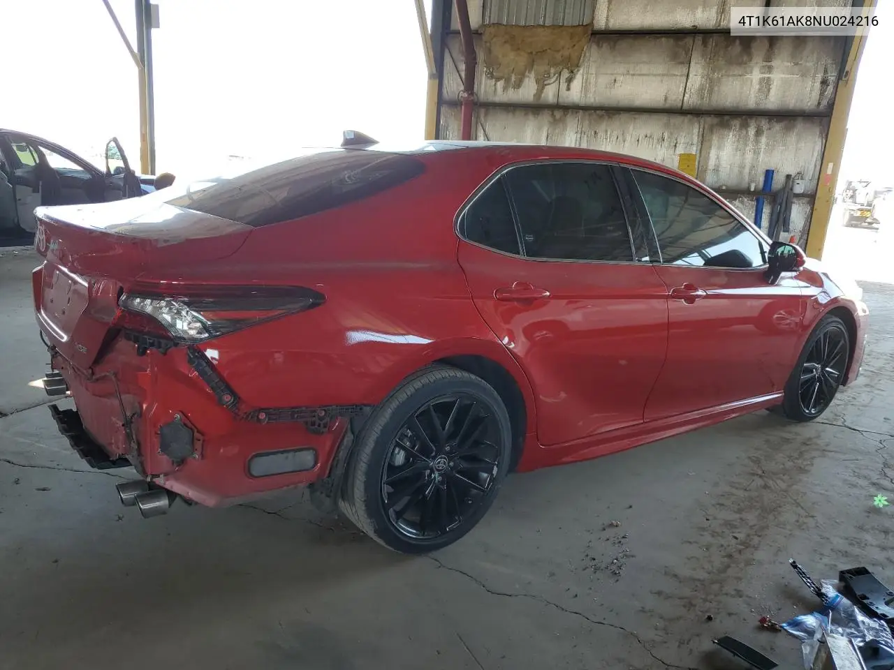 2022 Toyota Camry Xse VIN: 4T1K61AK8NU024216 Lot: 63042185