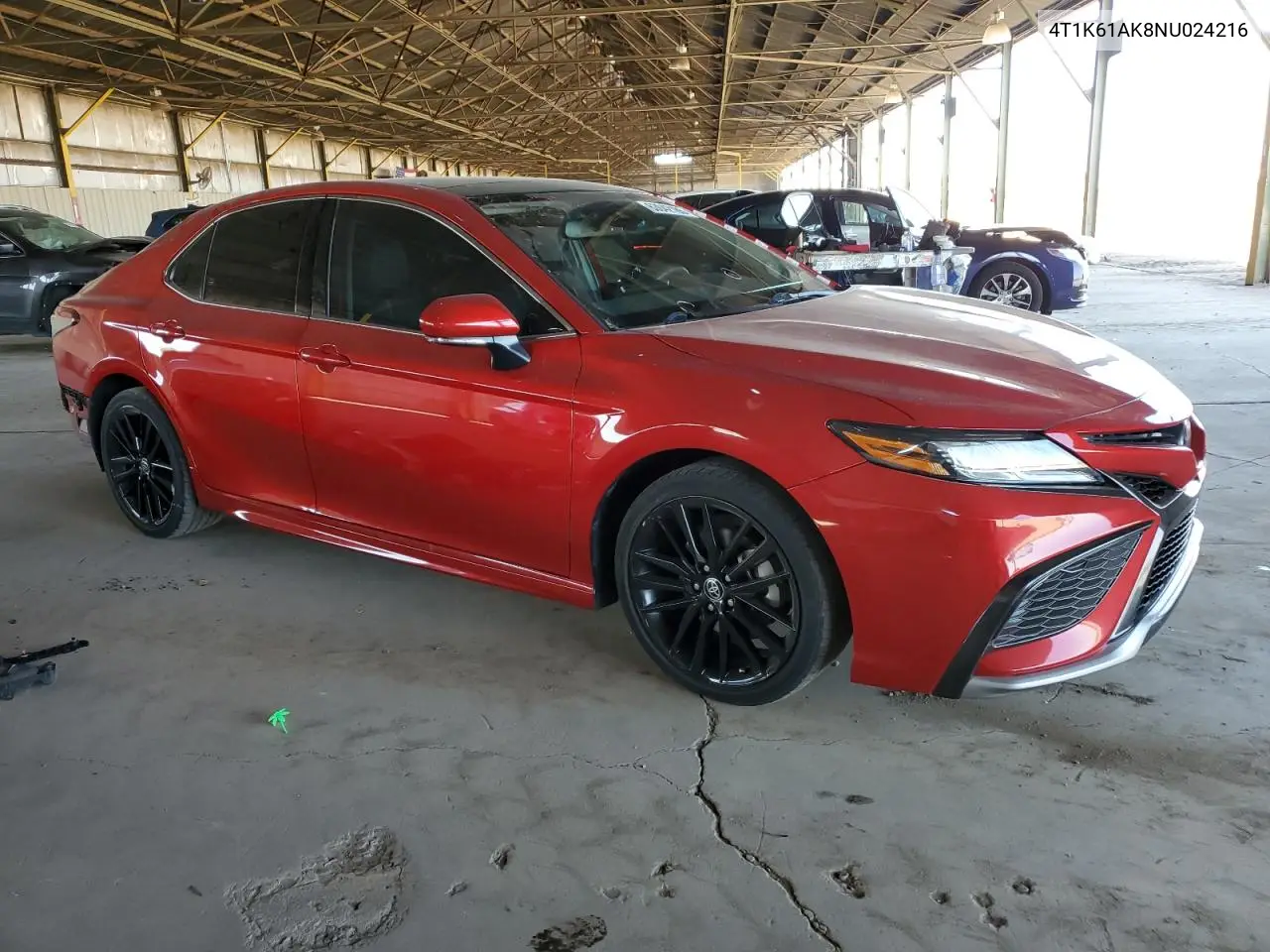 2022 Toyota Camry Xse VIN: 4T1K61AK8NU024216 Lot: 63042185