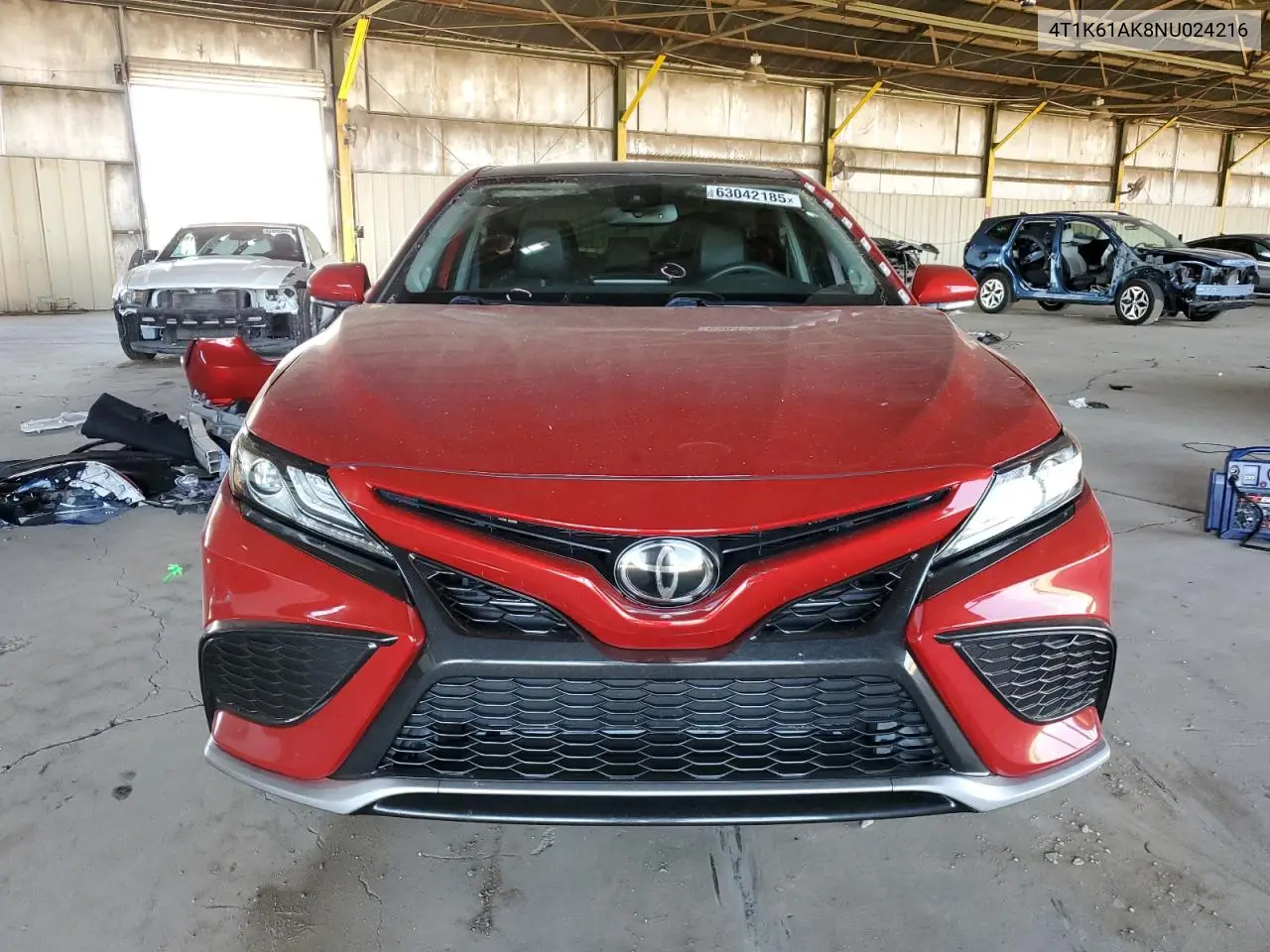 2022 Toyota Camry Xse VIN: 4T1K61AK8NU024216 Lot: 63042185