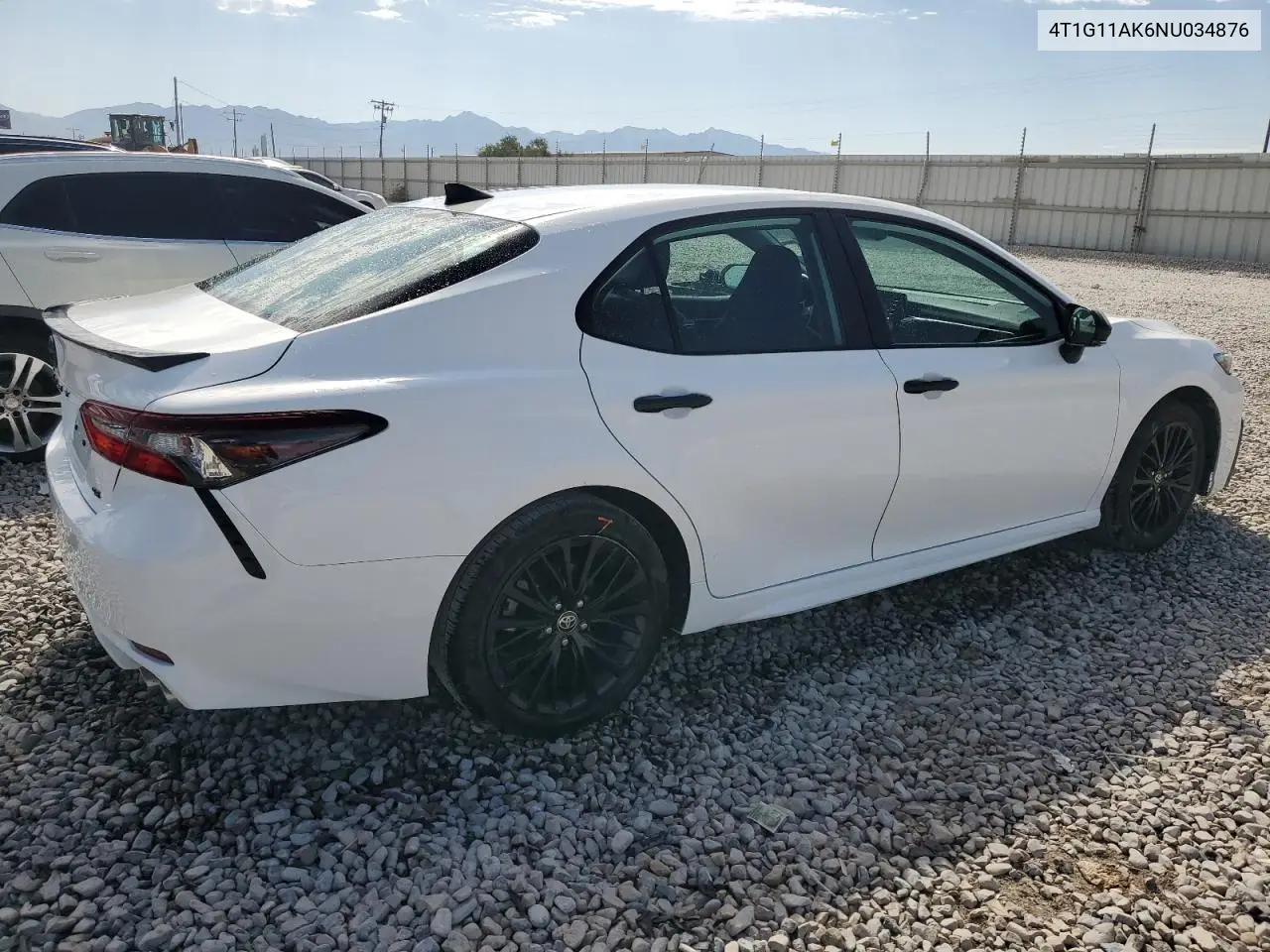 2022 Toyota Camry Se VIN: 4T1G11AK6NU034876 Lot: 66365844