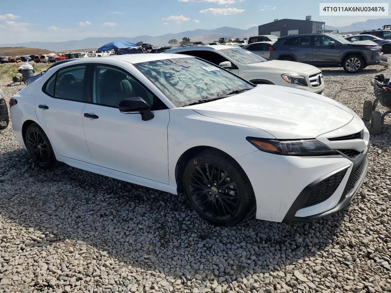 2022 Toyota Camry Se VIN: 4T1G11AK6NU034876 Lot: 66365844