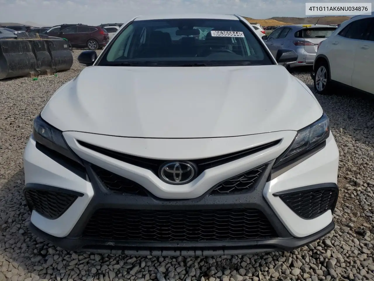 2022 Toyota Camry Se VIN: 4T1G11AK6NU034876 Lot: 66365844
