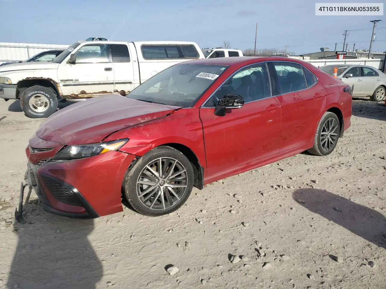 2022 Toyota Camry Se VIN: 4T1G11BK6NU053555 Lot: 87085624