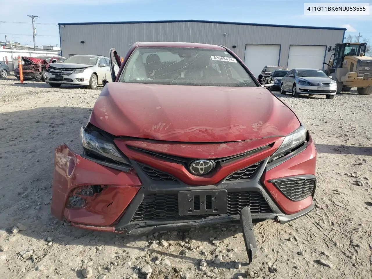 2022 Toyota Camry Se VIN: 4T1G11BK6NU053555 Lot: 87085624
