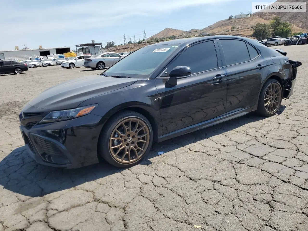2023 Toyota Camry Se Night Shade VIN: 4T1T11AK0PU176660 Lot: 63115335