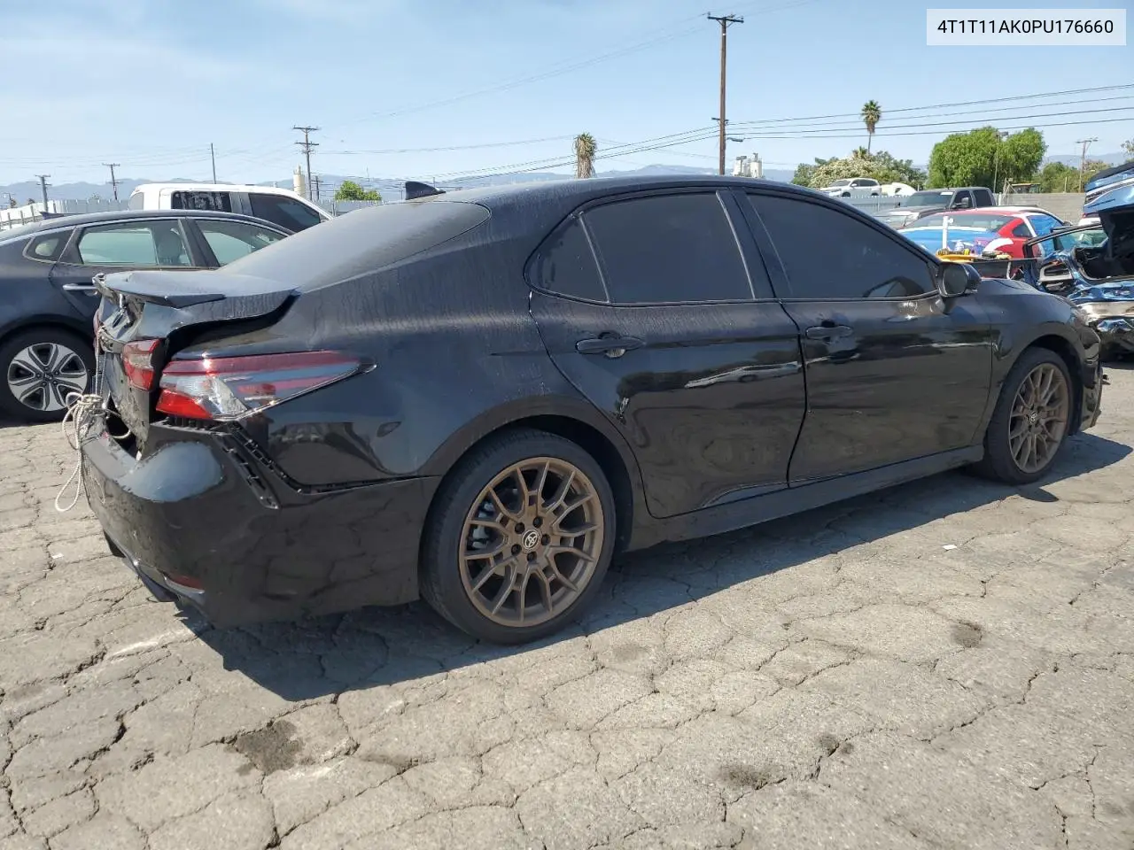 2023 Toyota Camry Se Night Shade VIN: 4T1T11AK0PU176660 Lot: 63115335
