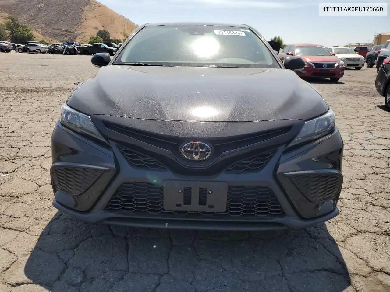 2023 Toyota Camry Se Night Shade VIN: 4T1T11AK0PU176660 Lot: 63115335