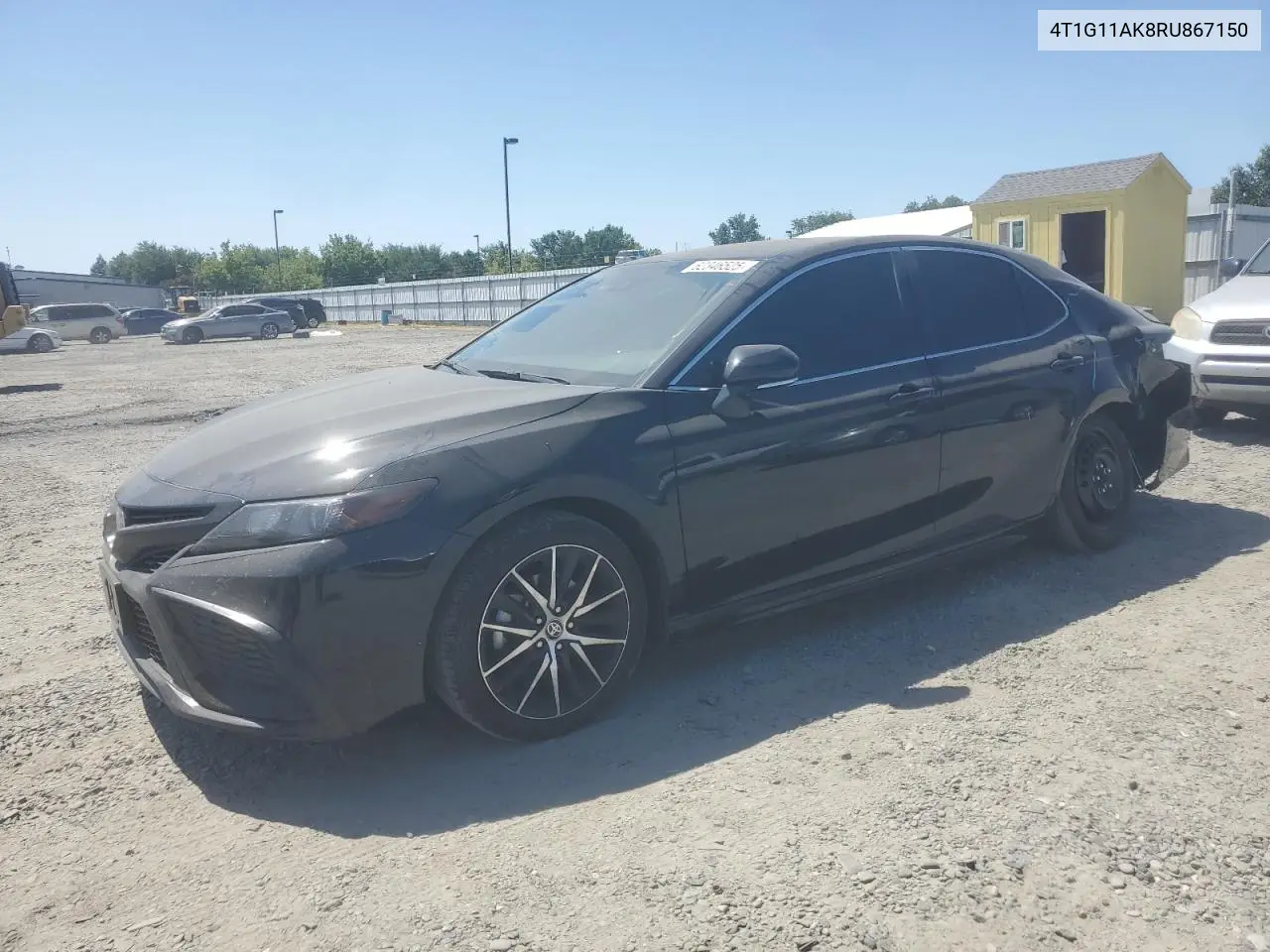2024 Toyota Camry Se Night Shade VIN: 4T1G11AK8RU867150 Lot: 62346525