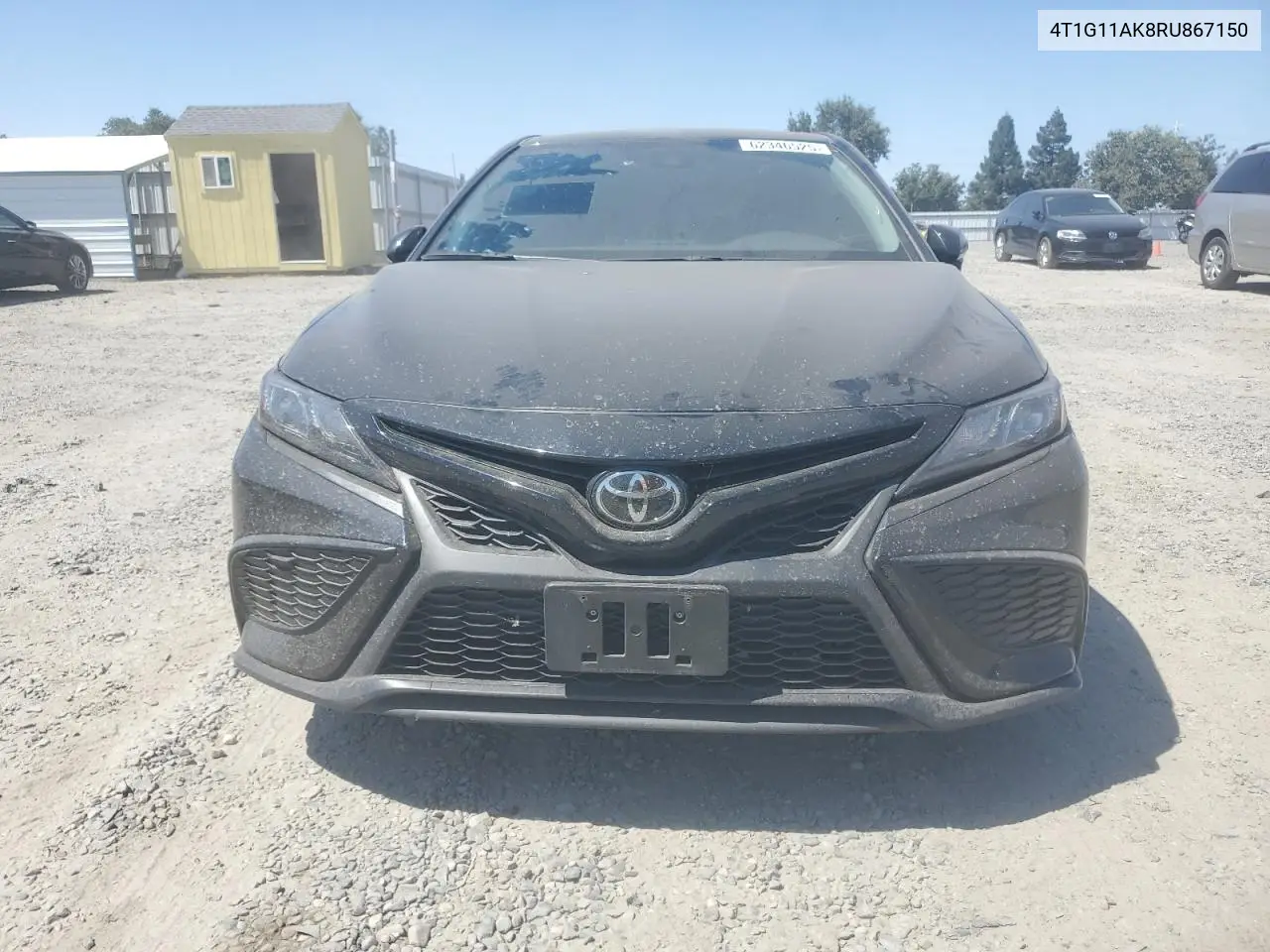 2024 Toyota Camry Se Night Shade VIN: 4T1G11AK8RU867150 Lot: 62346525