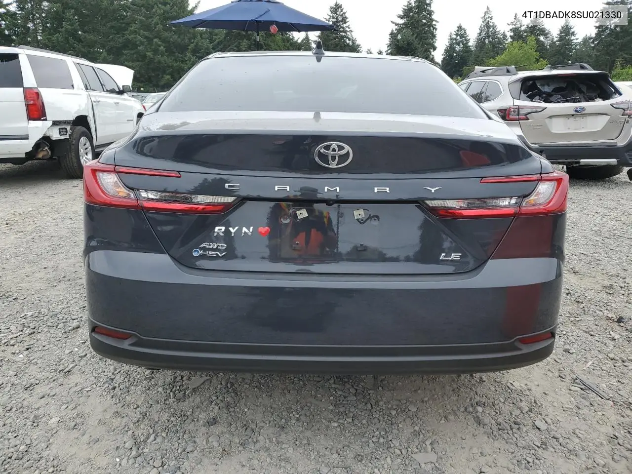 2025 Toyota Camry Xse VIN: 4T1DBADK8SU021330 Lot: 63143945