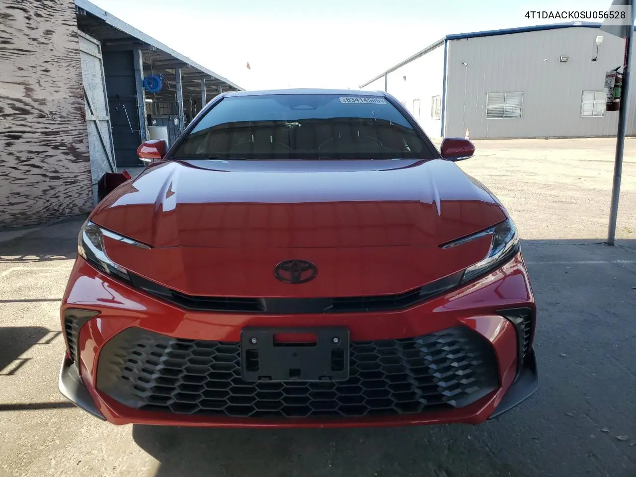 2025 Toyota Camry Xse VIN: 4T1DAACK0SU056528 Lot: 63414585