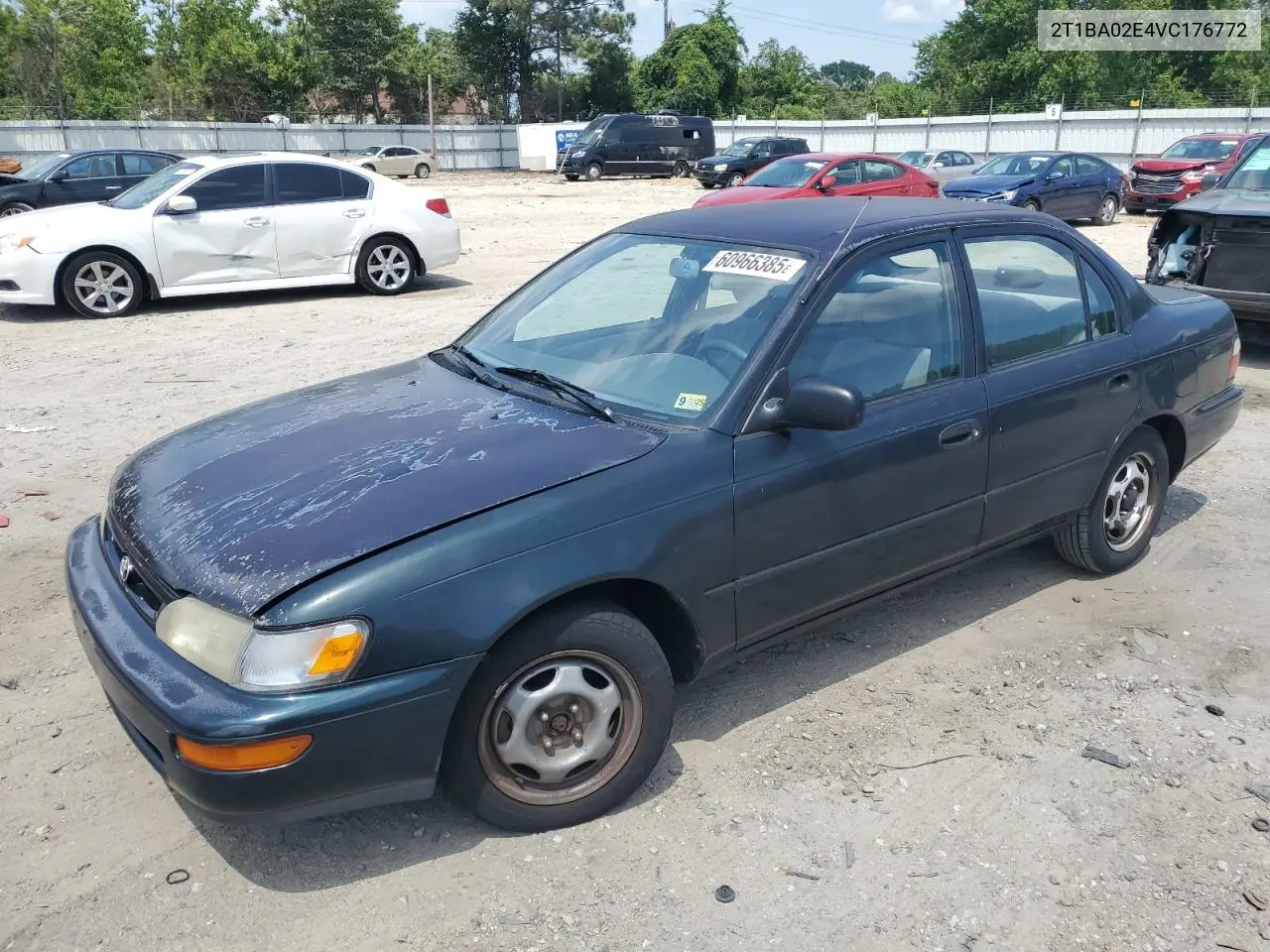 1997 Toyota Corolla Base VIN: 2T1BA02E4VC176772 Lot: 60966385