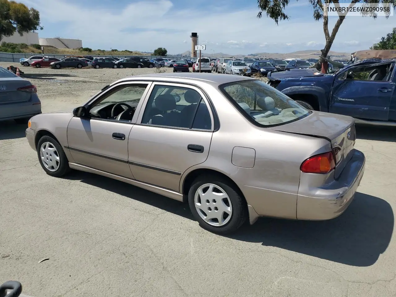 1998 Toyota Corolla Ve VIN: 1NXBR12E6WZ090958 Lot: 56405405
