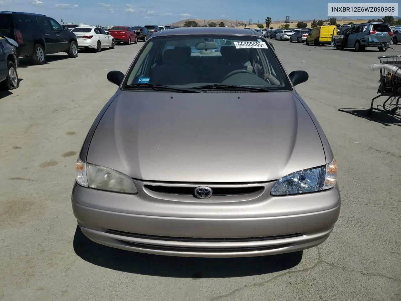 1998 Toyota Corolla Ve VIN: 1NXBR12E6WZ090958 Lot: 56405405