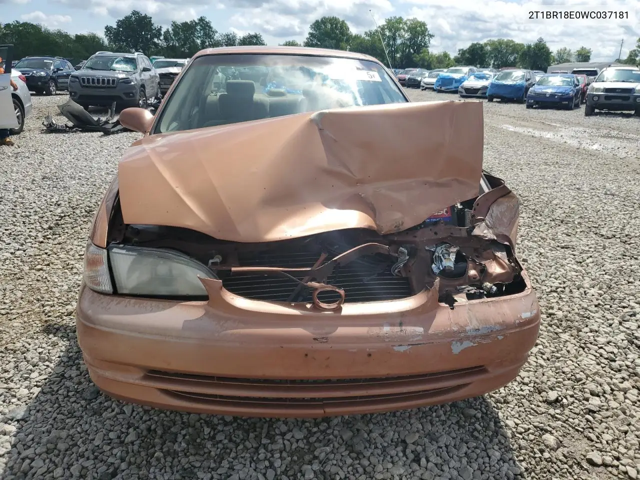 1998 Toyota Corolla Ve VIN: 2T1BR18E0WC037181 Lot: 56819815