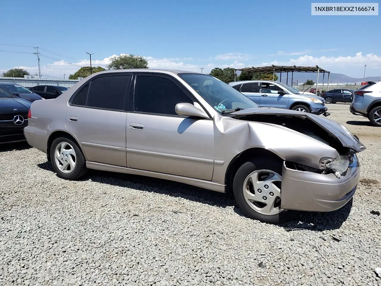 1999 Toyota Corolla Ve VIN: 1NXBR18EXXZ166674 Lot: 63299325