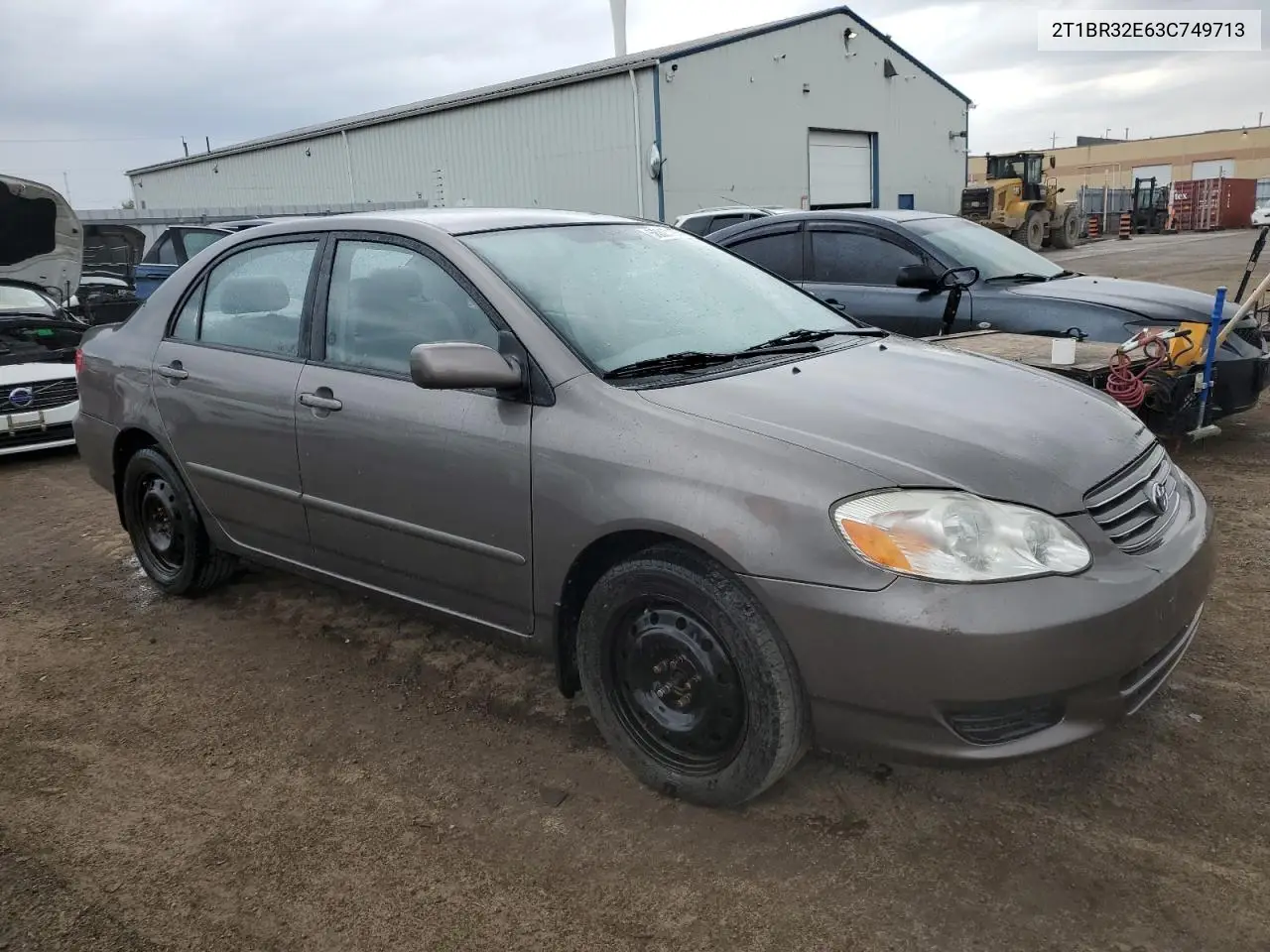 2003 Toyota Corolla Ce VIN: 2T1BR32E63C749713 Lot: 56327165
