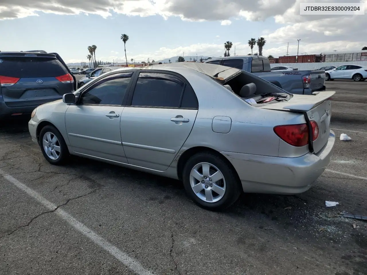 2003 Toyota Corolla Ce VIN: JTDBR32E830009204 Lot: 56993855