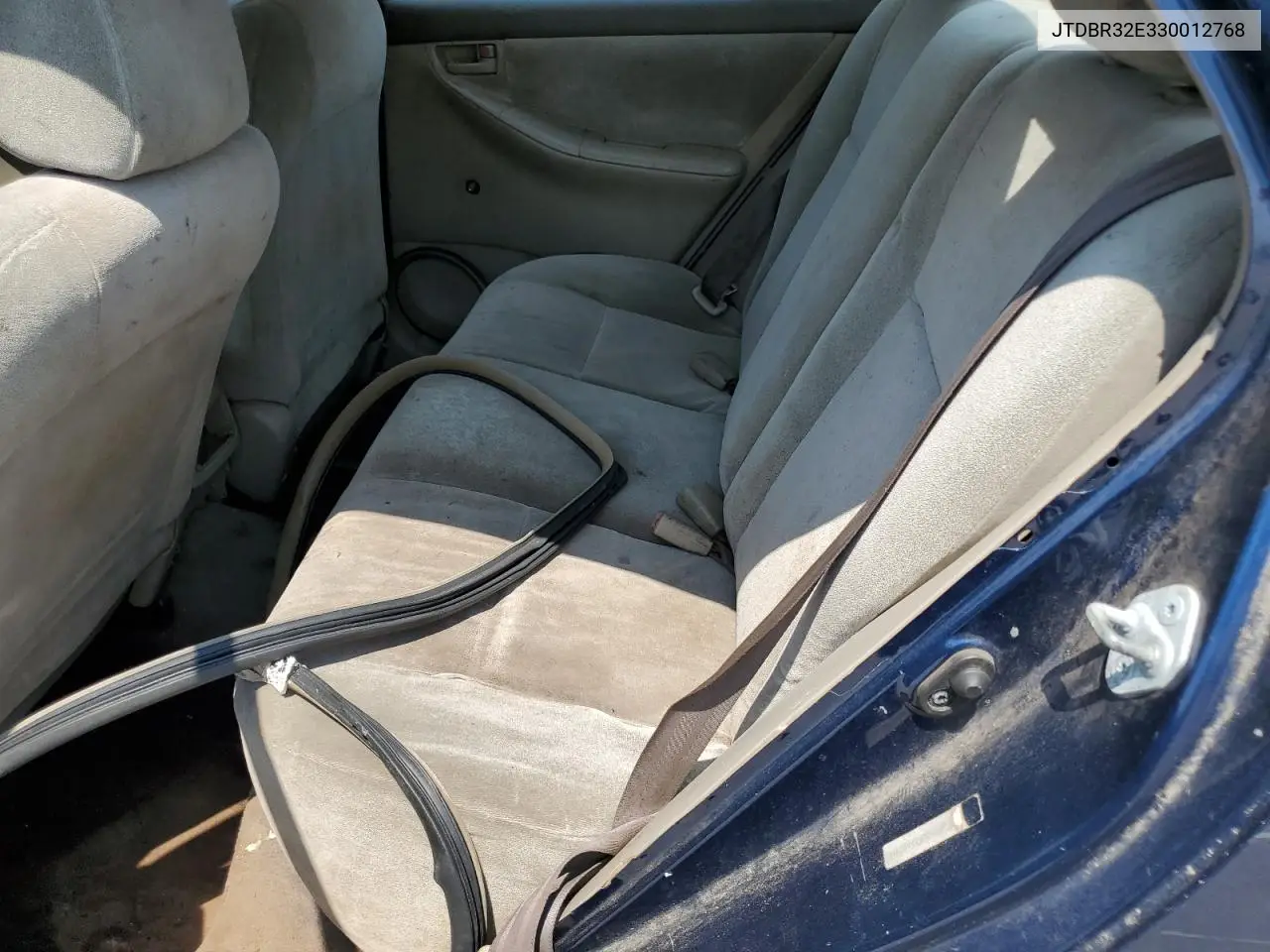 2003 Toyota Corolla Ce VIN: JTDBR32E330012768 Lot: 61213835