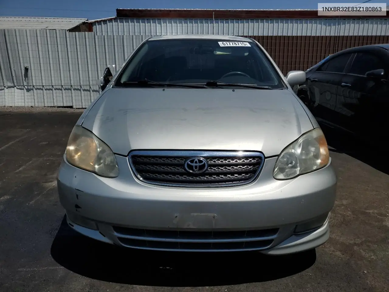 2003 Toyota Corolla Ce VIN: 1NXBR32E83Z180863 Lot: 61778715