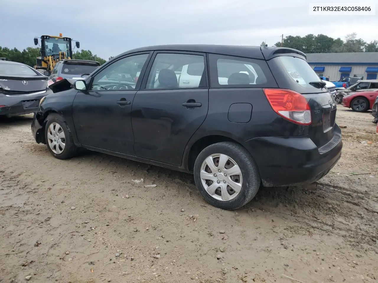 2003 Toyota Corolla Matrix Xr VIN: 2T1KR32E43C058406 Lot: 62127765