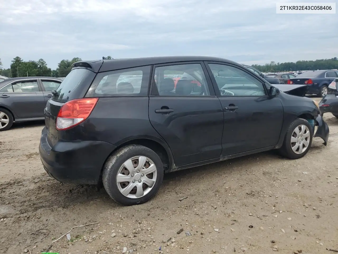 2003 Toyota Corolla Matrix Xr VIN: 2T1KR32E43C058406 Lot: 62127765