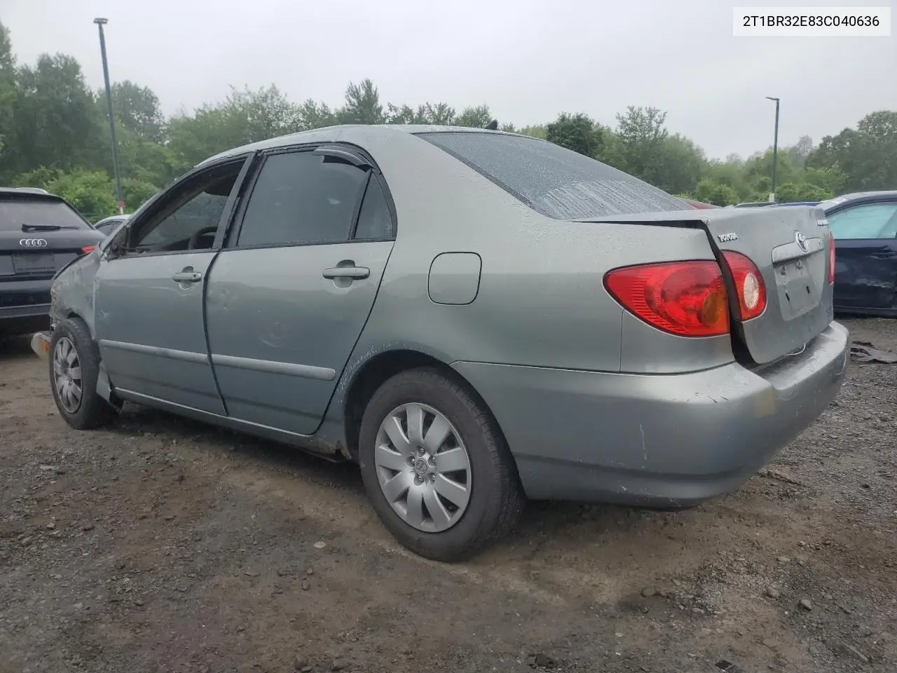 2003 Toyota Corolla Ce VIN: 2T1BR32E83C040636 Lot: 62310255