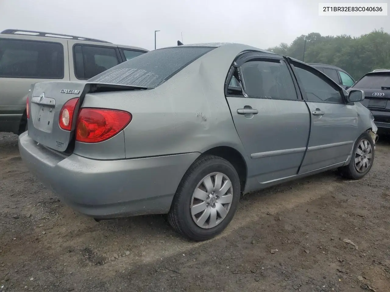 2003 Toyota Corolla Ce VIN: 2T1BR32E83C040636 Lot: 62310255