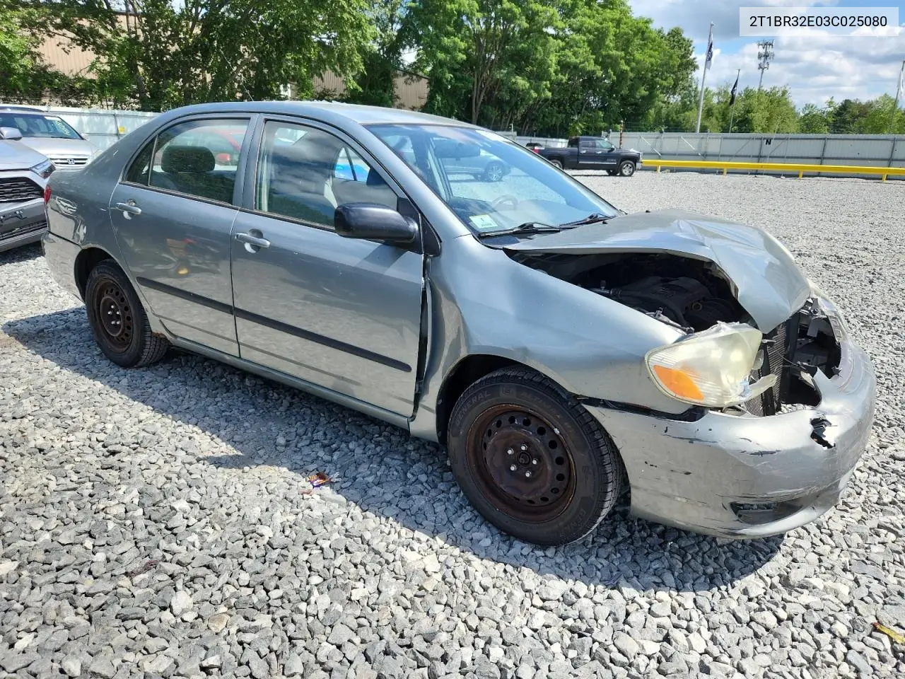 2003 Toyota Corolla Ce VIN: 2T1BR32E03C025080 Lot: 62733265
