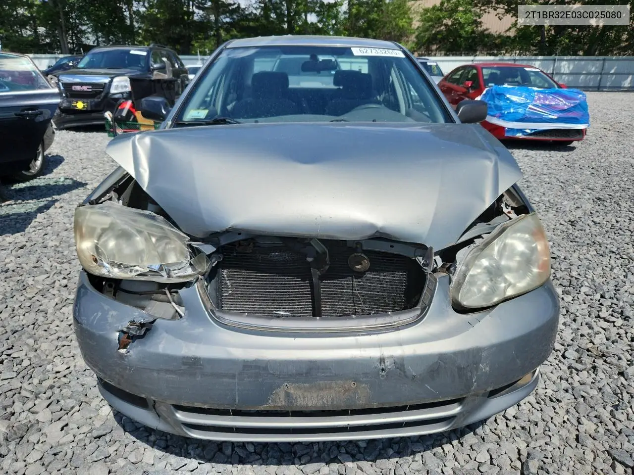 2003 Toyota Corolla Ce VIN: 2T1BR32E03C025080 Lot: 62733265