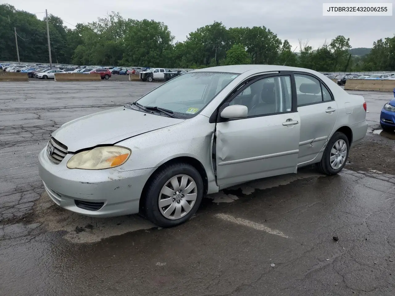 2003 Toyota Corolla Ce VIN: JTDBR32E432006255 Lot: 62784695