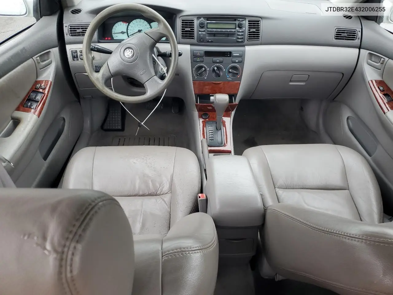 2003 Toyota Corolla Ce VIN: JTDBR32E432006255 Lot: 62784695