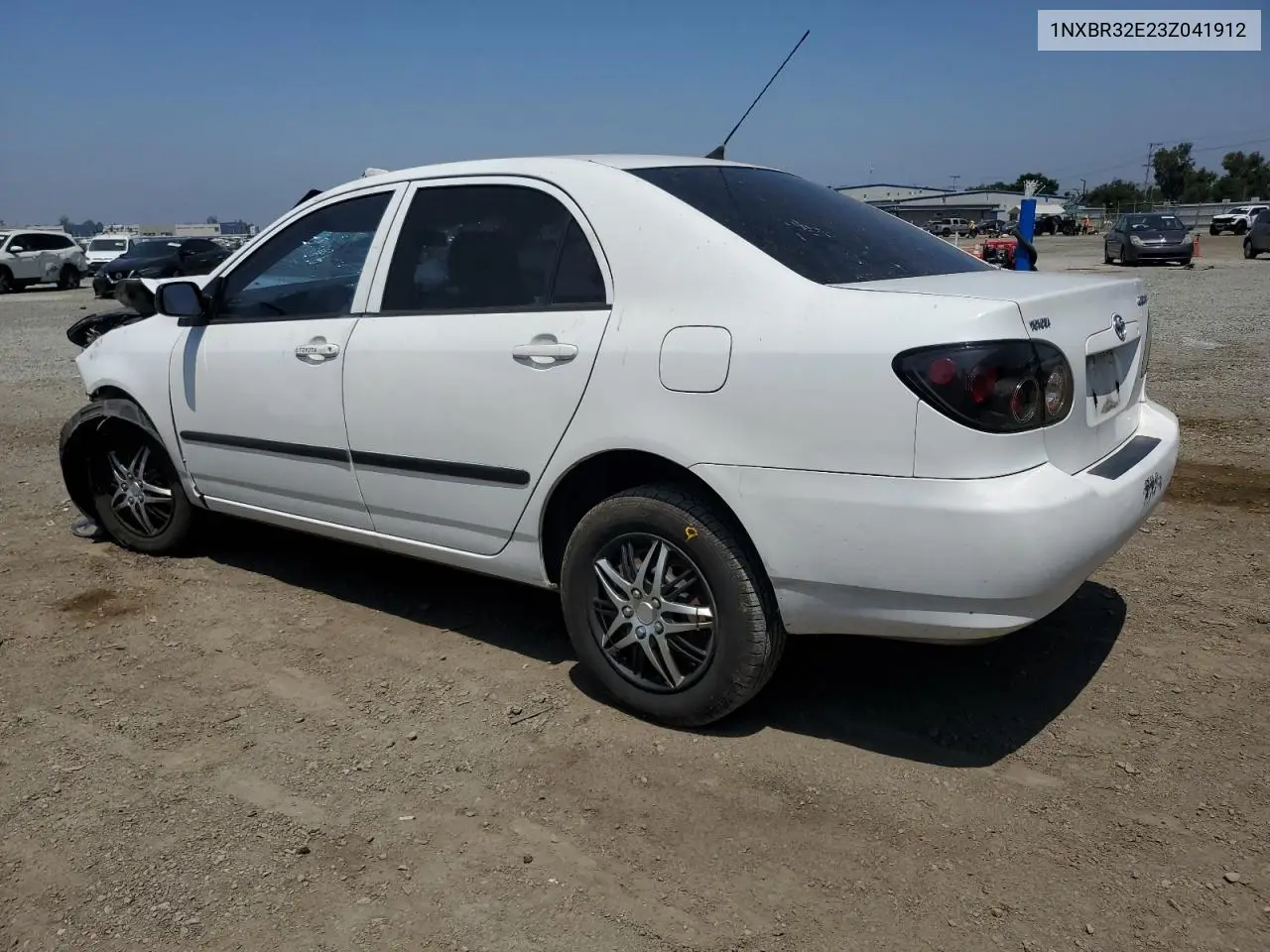 2003 Toyota Corolla Ce VIN: 1NXBR32E23Z041912 Lot: 62794355