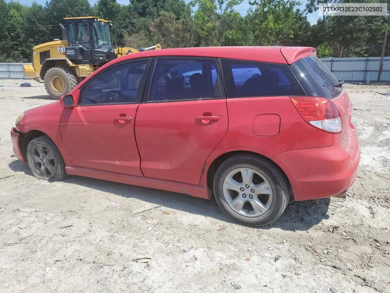 2003 Toyota Corolla Matrix Xr VIN: 2T1KR32E23C102502 Lot: 63041555