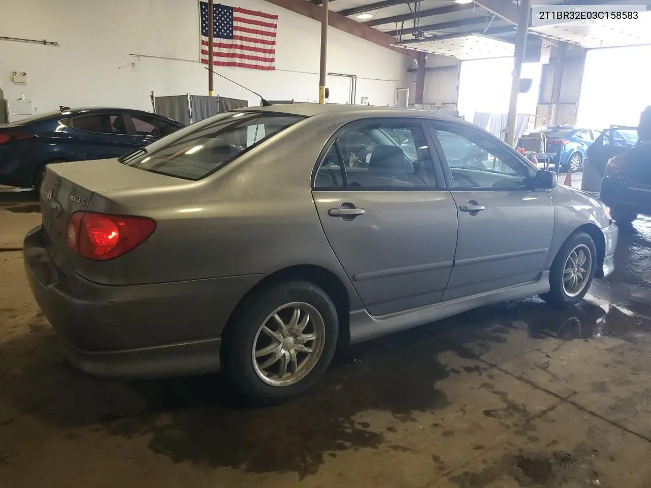 2003 Toyota Corolla Ce VIN: 2T1BR32E03C158583 Lot: 63059015