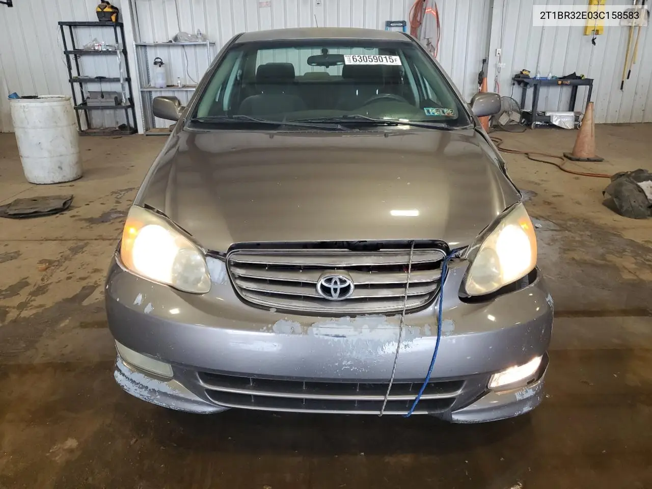 2003 Toyota Corolla Ce VIN: 2T1BR32E03C158583 Lot: 63059015