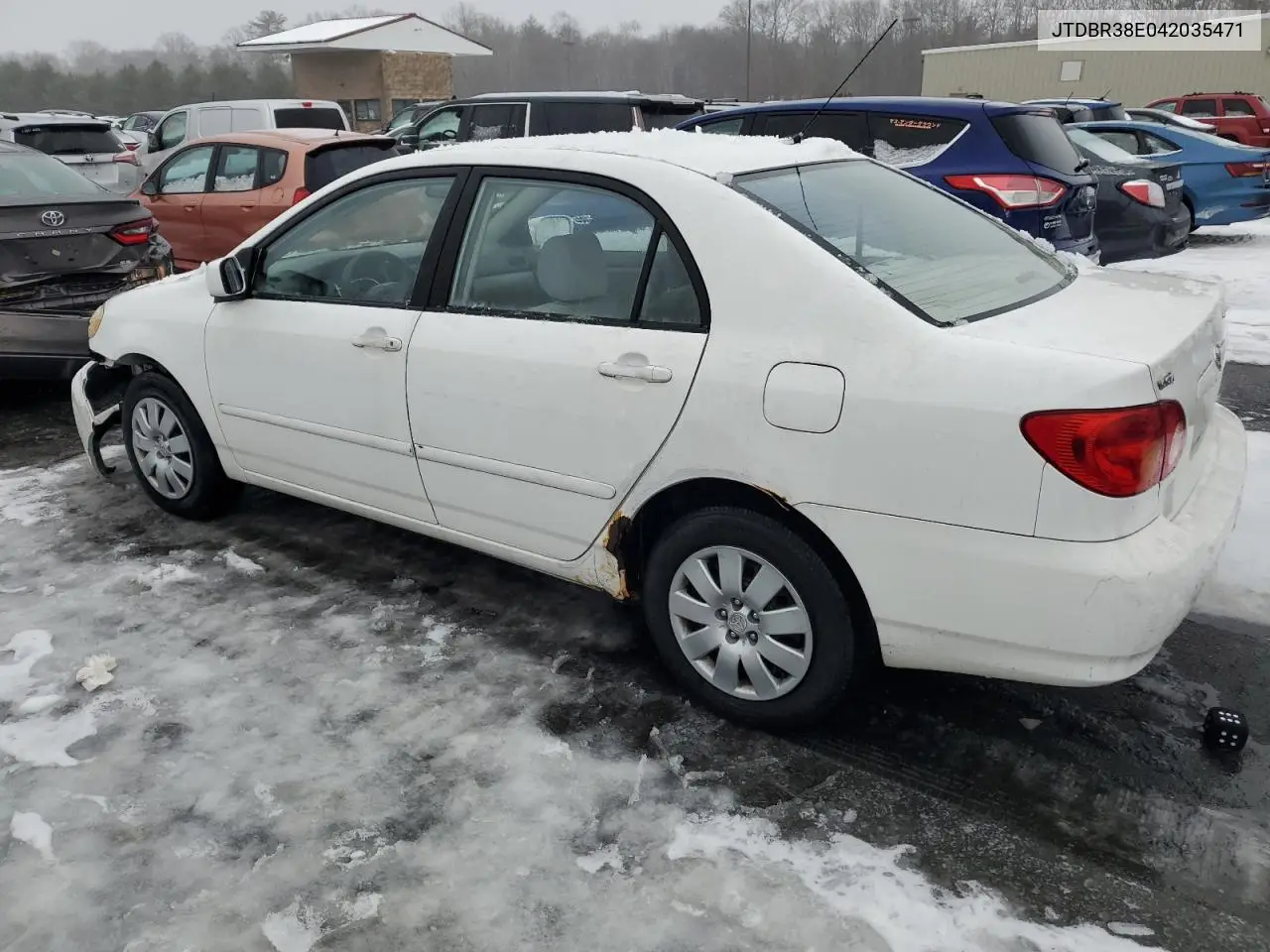 2004 Toyota Corolla Ce VIN: JTDBR38E042035471 Lot: 43572685