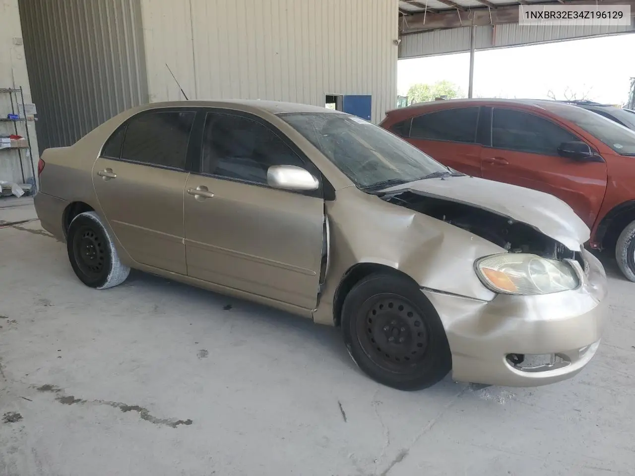 2004 Toyota Corolla Ce VIN: 1NXBR32E34Z196129 Lot: 55403635