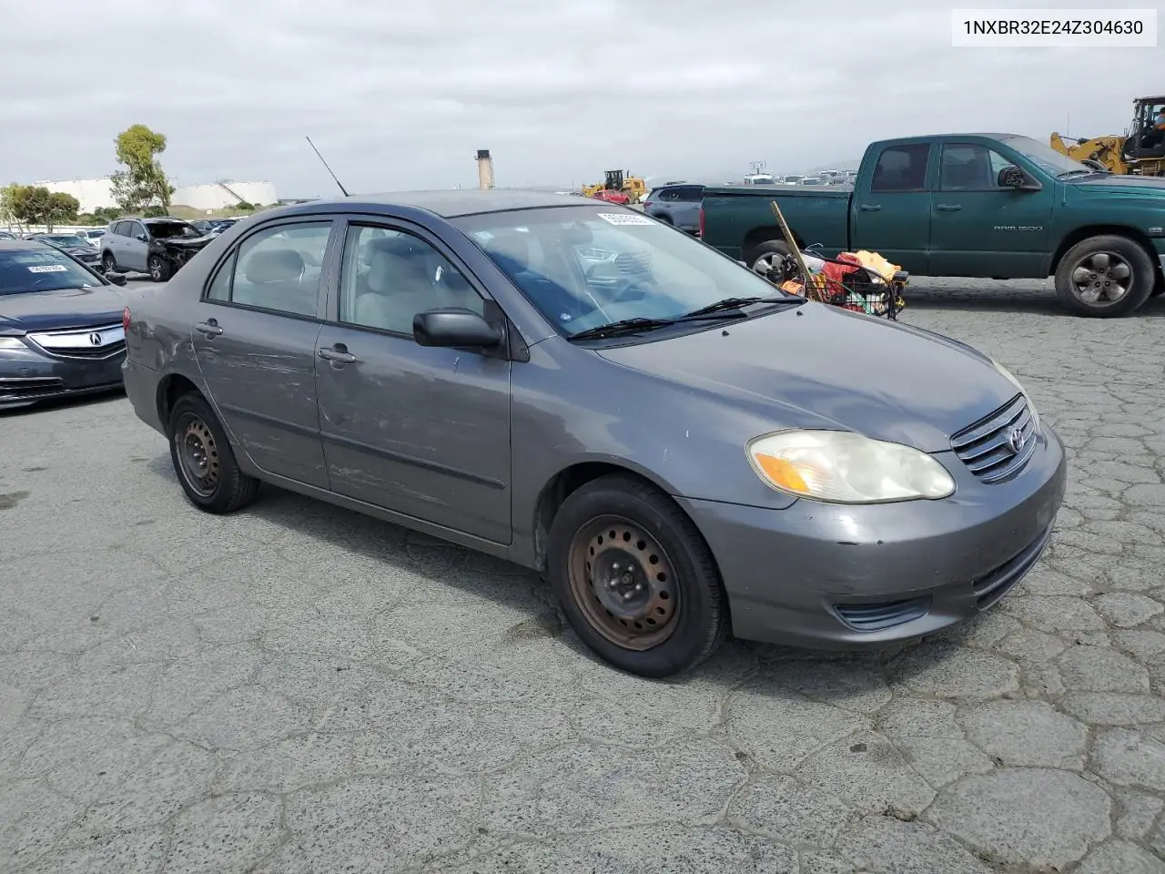 2004 Toyota Corolla Ce VIN: 1NXBR32E24Z304630 Lot: 56043555