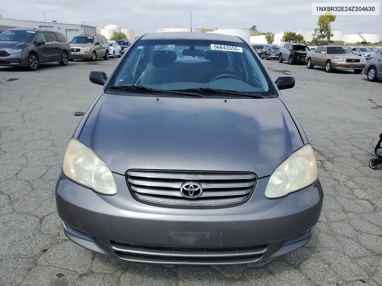 2004 Toyota Corolla Ce VIN: 1NXBR32E24Z304630 Lot: 56043555