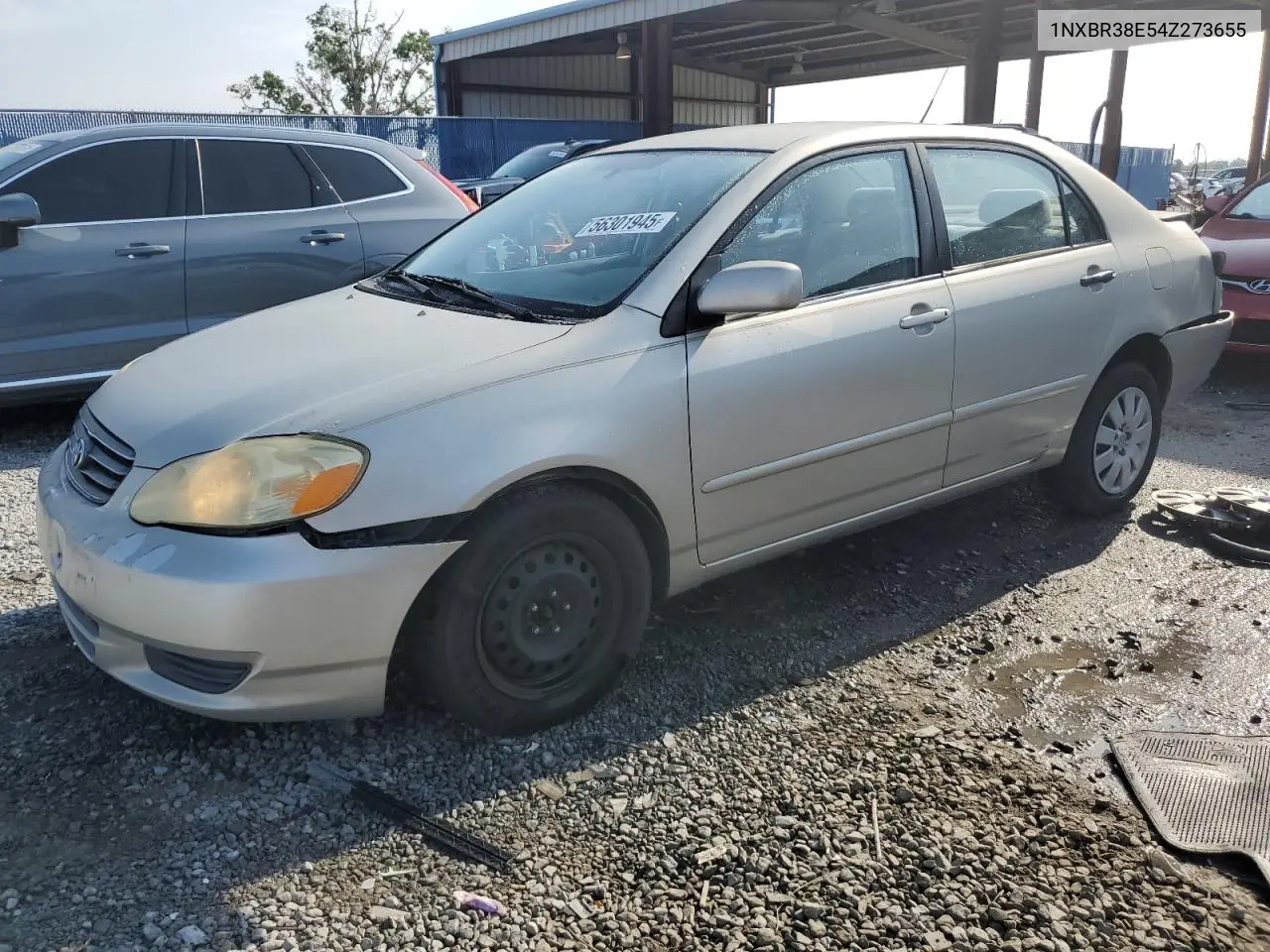2004 Toyota Corolla Ce VIN: 1NXBR38E54Z273655 Lot: 56301945