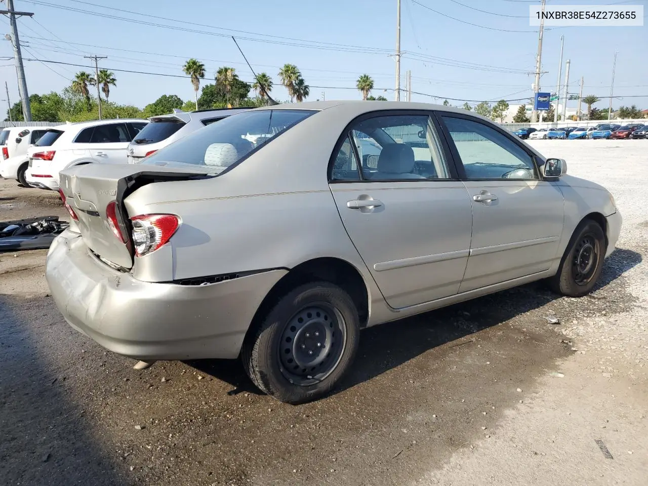 2004 Toyota Corolla Ce VIN: 1NXBR38E54Z273655 Lot: 56301945
